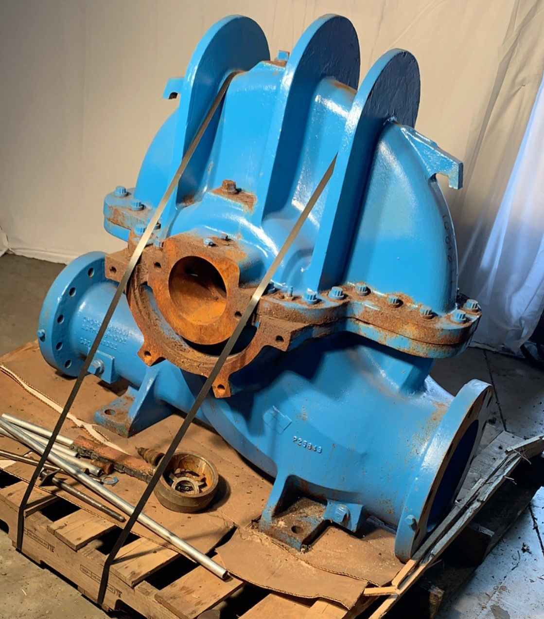 ALLIS CHALMERS 9000 10X6-21 CAST IRON PUMP HS-0175